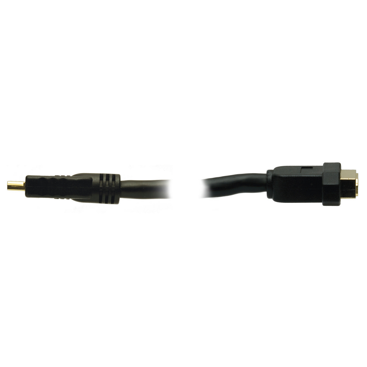 Cable HDMI, acoplador, negro, 10 pies de longitud