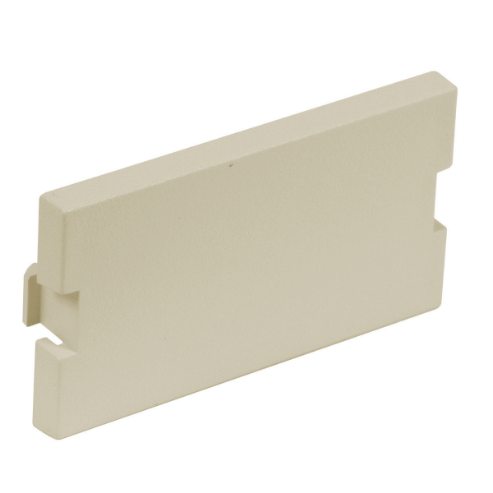 HUBBELL WIRING DEVICE-KELLEMS IMB1EI Av Module, Blank, 1 Unit, Electric Ivory | BD3FRP