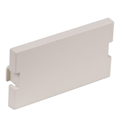 HUBBELL WIRING DEVICE-KELLEMS IMB1OW Av Module, Blank, 1 Unit, Office White | BD3MWL