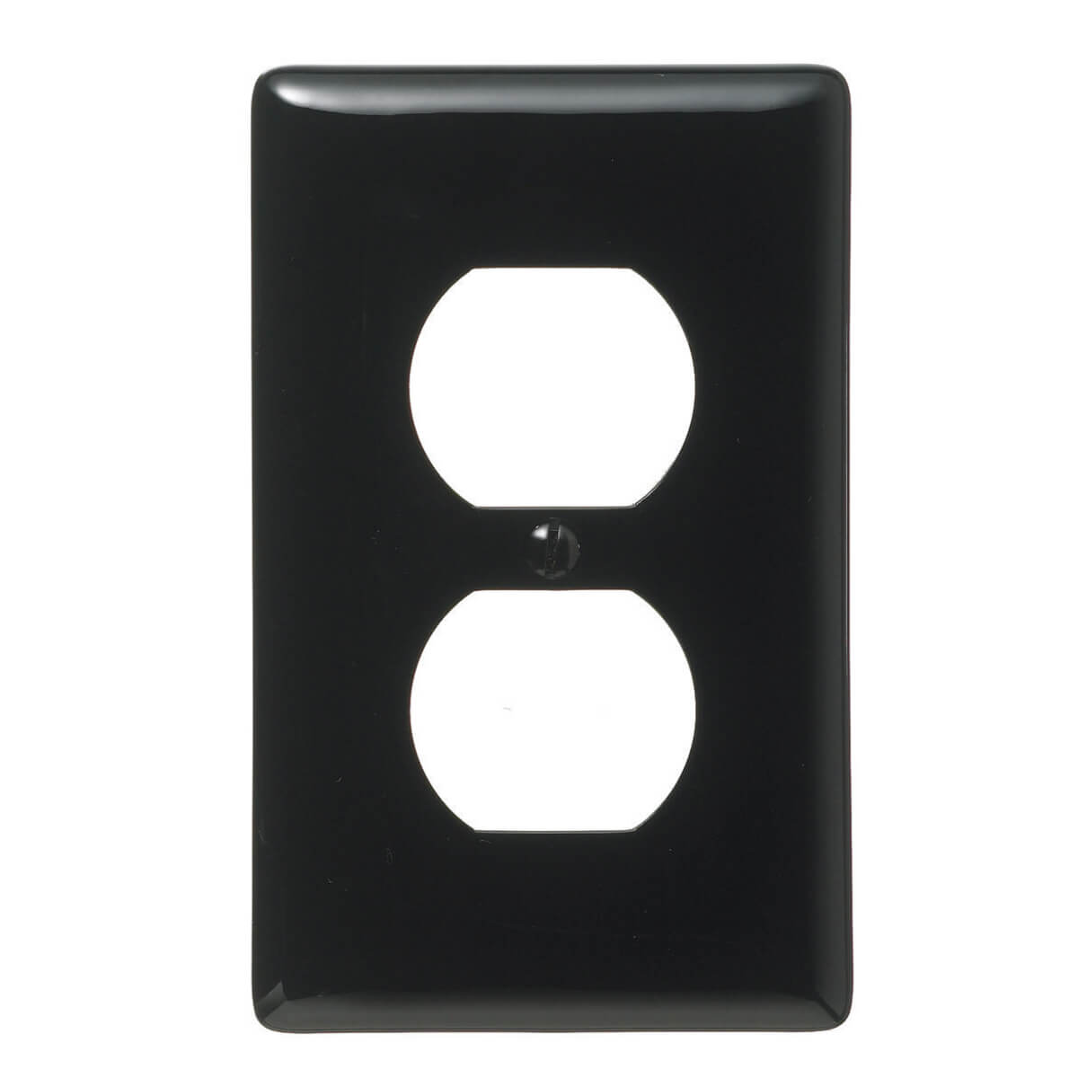 Duplex Receptacle Wallplate, For 15A, 125V And 20A, 250V, Nylon