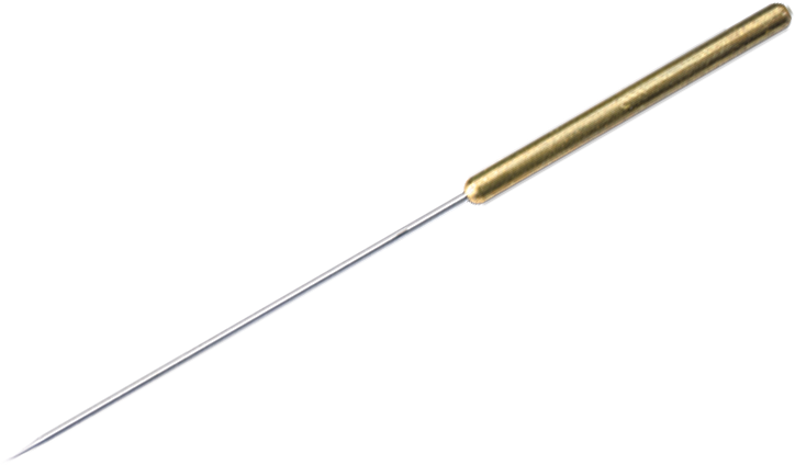 Aguja de penetración, longitud de aguja expuesta de 40-45 mm