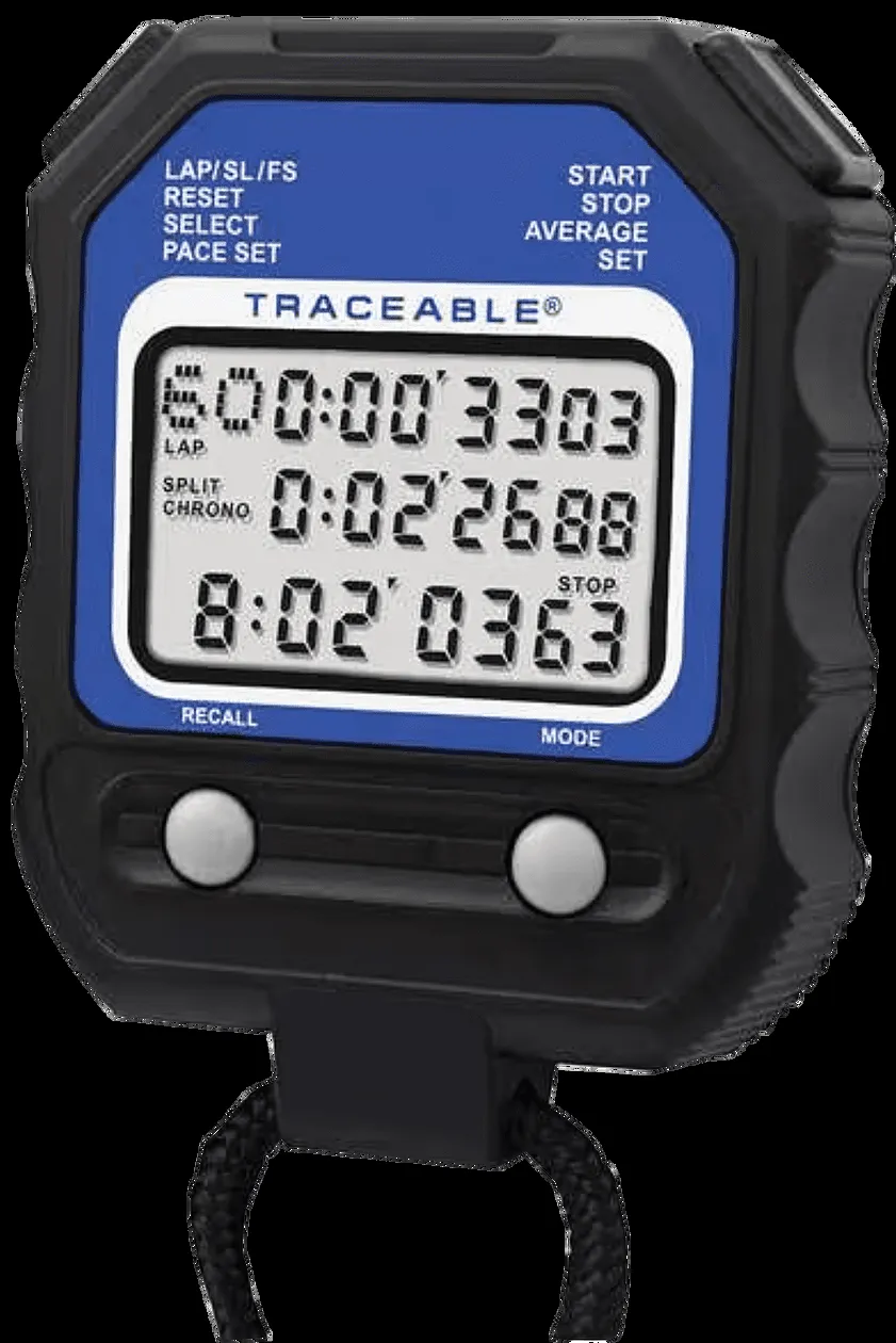 Digital Stopwatch, Calibrated60-Memory