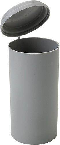 Cylinderform, engangsbrug, pap, 4 x 8 tommer størrelse, pakke med 50 stk.