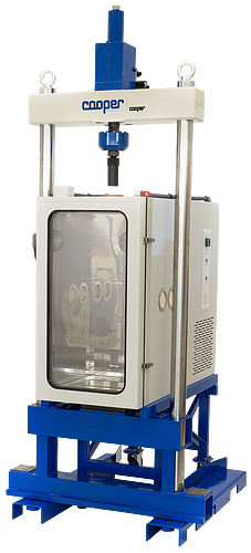 Máquina de ensayo universal servohidráulica, máquina de 100 kN, cDAC, 220 V 60 Hz