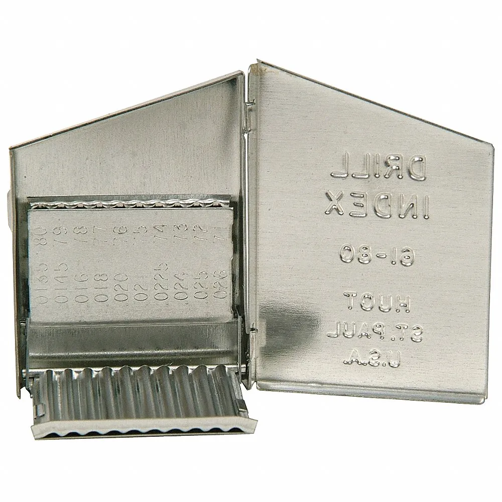 Drill Bit Case, 19 Compartments