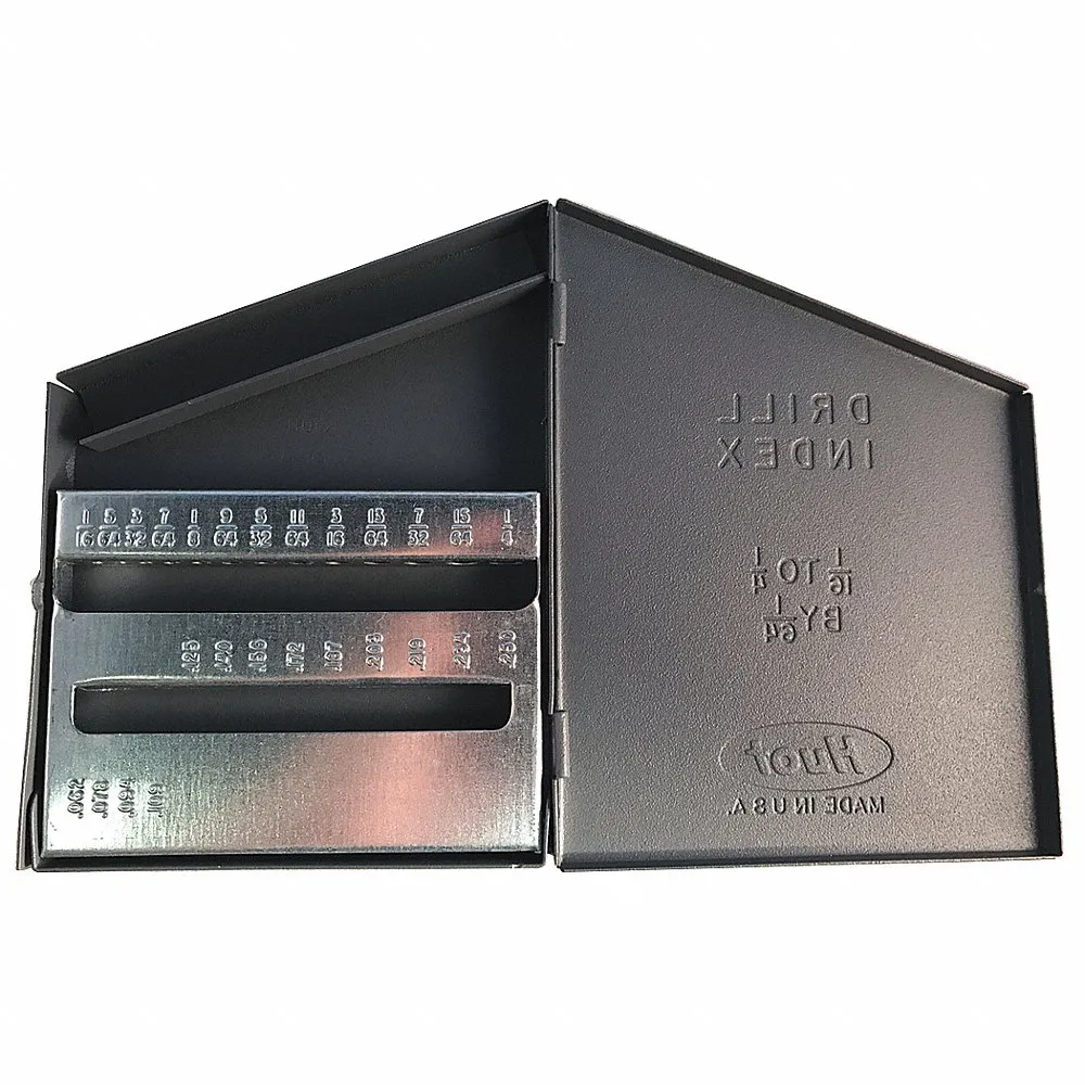 Drill Bit Case, 13 Compartments