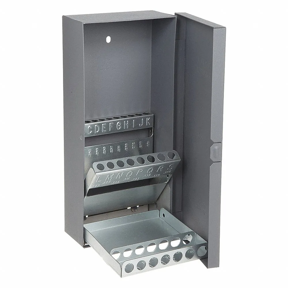 Drill Bit Case, 26 Compartments