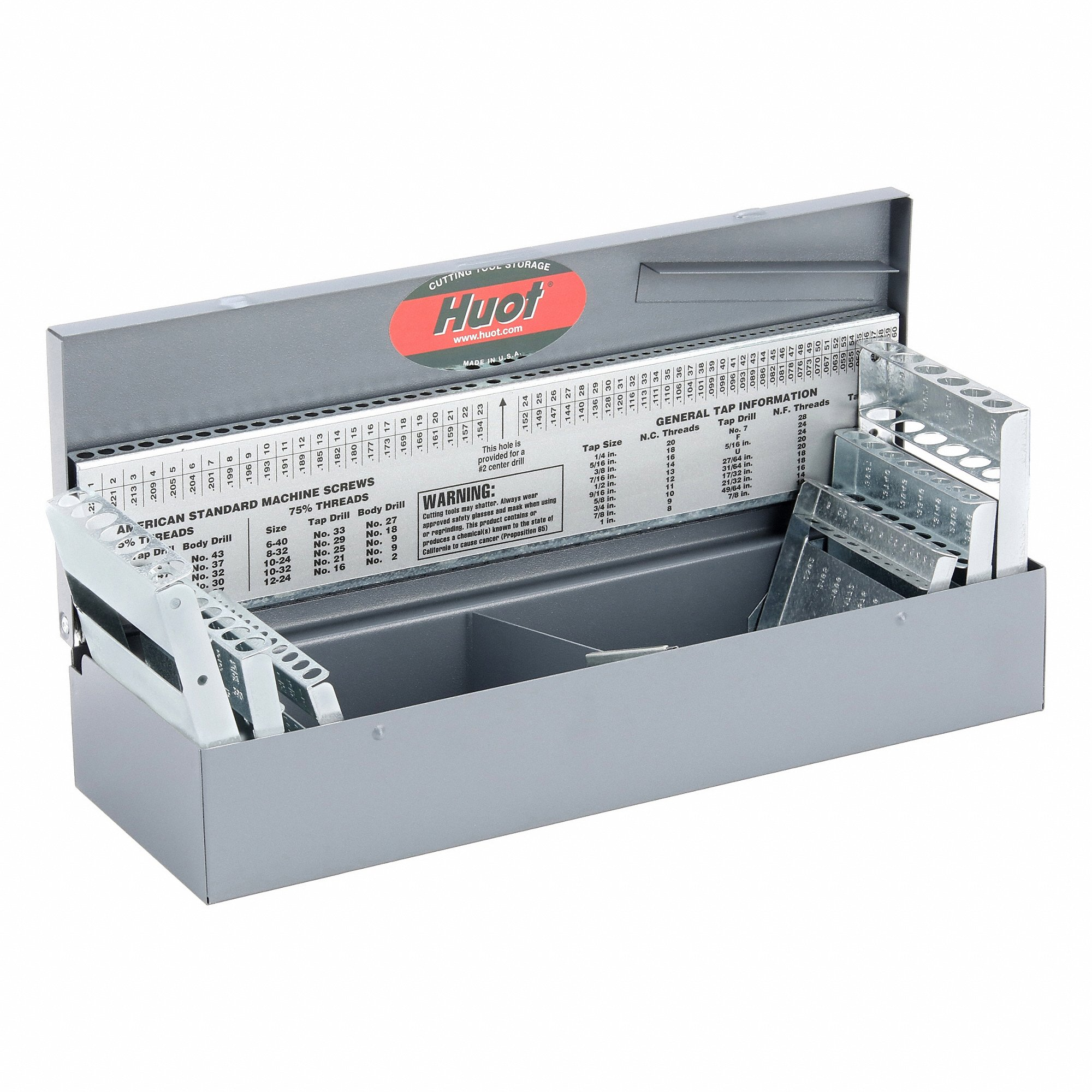 Drill Bit Case, 134 Compartments