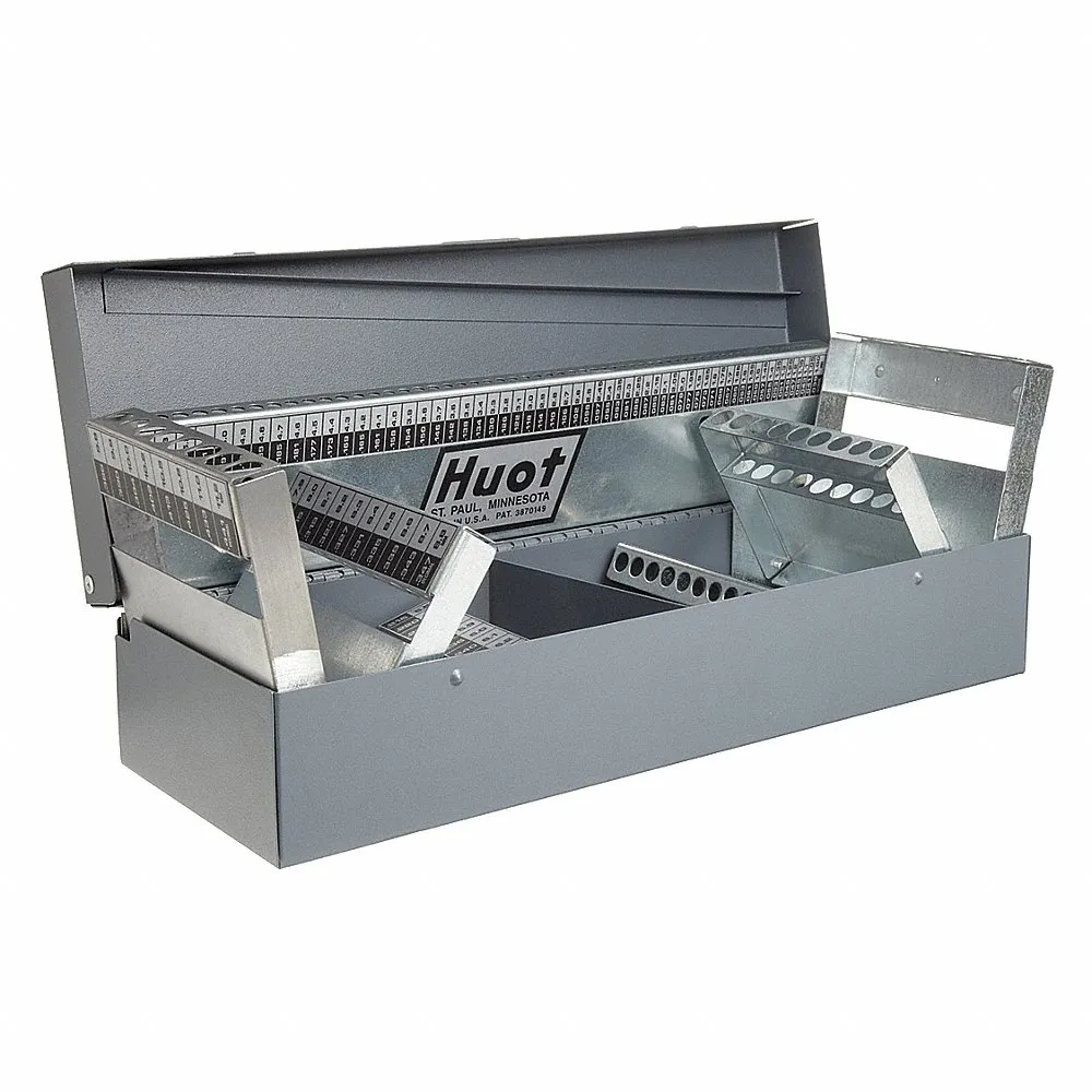 Drill Bit Case, 118 Compartments