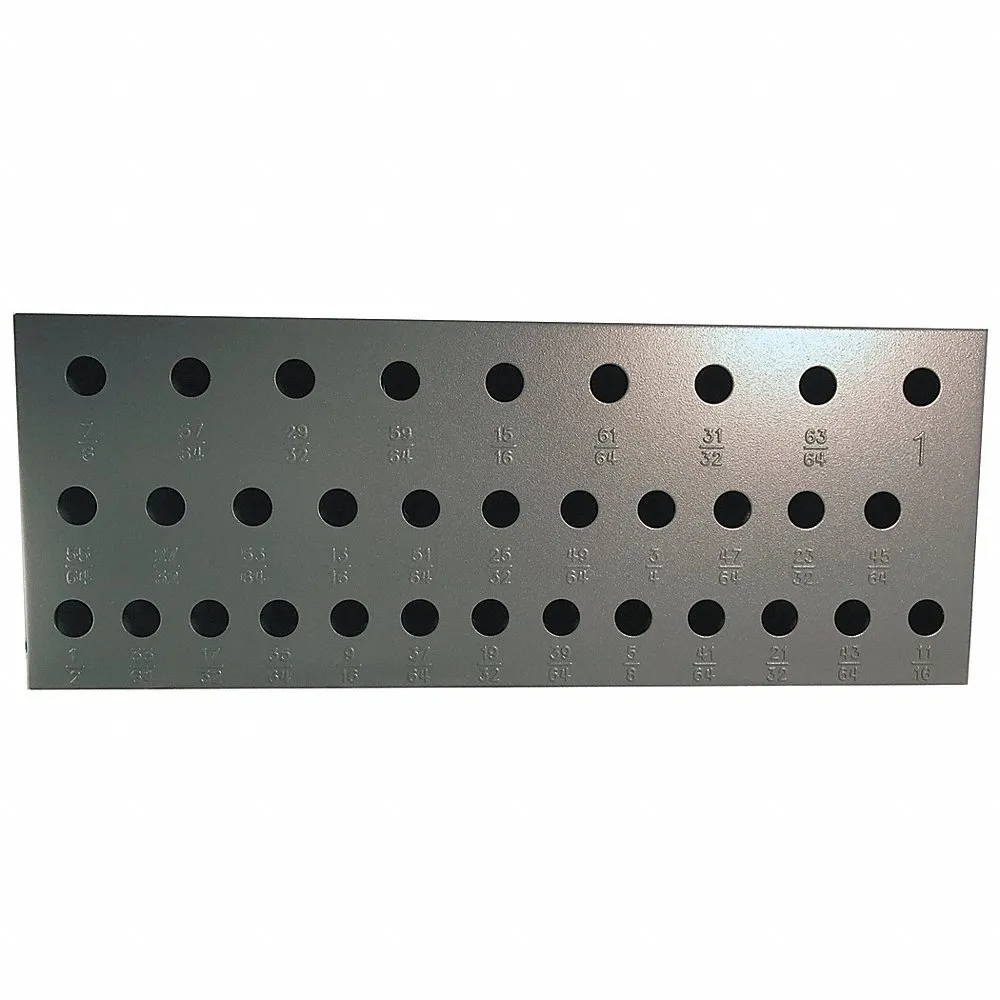 Drill Bit Case, 33 Compartments