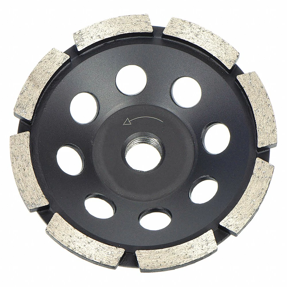 HUSQVARNA LW1-1 Segment Cup Wheel Diamond Single 4 x 5/8-11 | AC8TNB 3DPX5