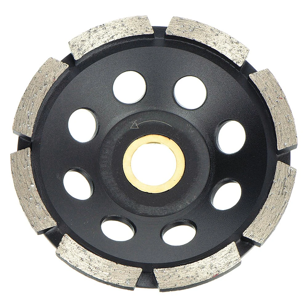 HUSQVARNA LW1-2 Segment Cup Wheel Diamond Single 4 x 5/8-7/8 | AC8TNE 3DPX8