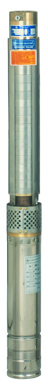 Dybbrøndspumpe, pumpediameter 4 tommer, udledning 34 grader, 2.20 kW, 400 V
