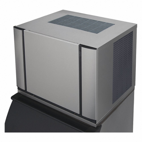 Ice Maker, Water, Half Dice Cube Type, 586 lb Ice Production per Day, Antimicrobial
