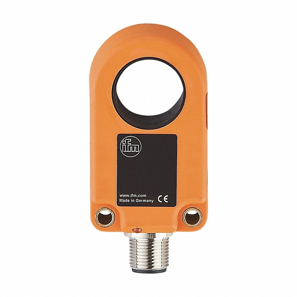 Inductive Ring Proximity Sensor, Built-in Connector, 3 Wires, 3-Pin M12, 10-35V DC, NPN