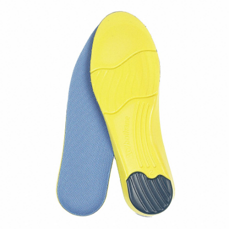 Insole, Yellowith Blue, Unisex, ผู้ชาย