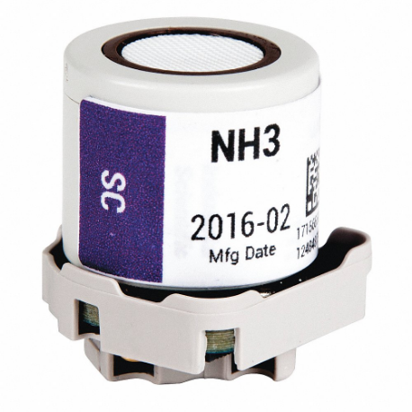 Replacement Sensor, A mmonia, 0 To 500 Ppm, 1 Ppm, -20 Deg To 55 Deg. C