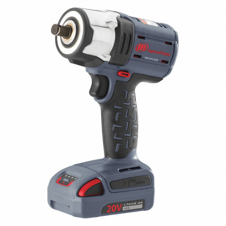 Impact Wrench, 1/2 Inch Square Drive Size, 365 ft-lb Fastening Torque