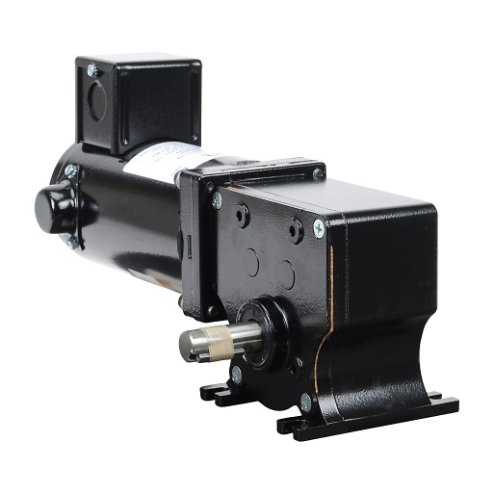 Right Angle Single Shaft DC Gear Motor, 1/5Hp, 24 VDC, 174 rpm, 63 Lb-In Full Load Torque