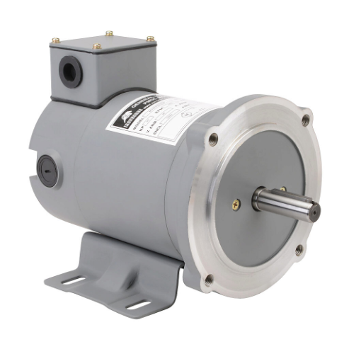 DC Permanent Magnet Motor, 1/3Hp, 90 VDC, 1800 rpm, 56C Frame, Rolled Steel