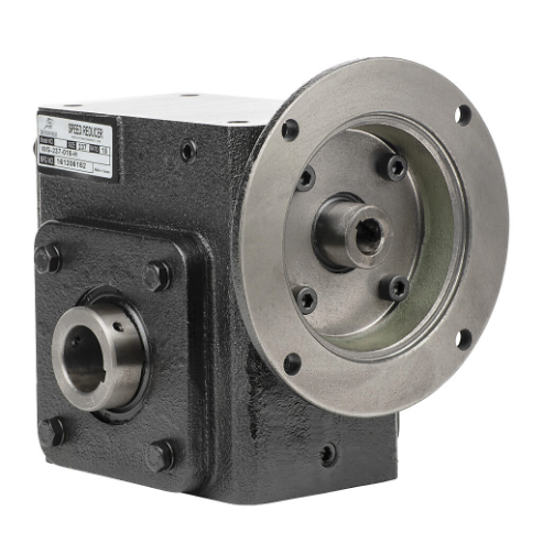 Heavy-Duty Worm Gearbox, 15:1 Ratio, 56C-Face Input, Hollow, 1.25 Inch Dia. Output Shaft
