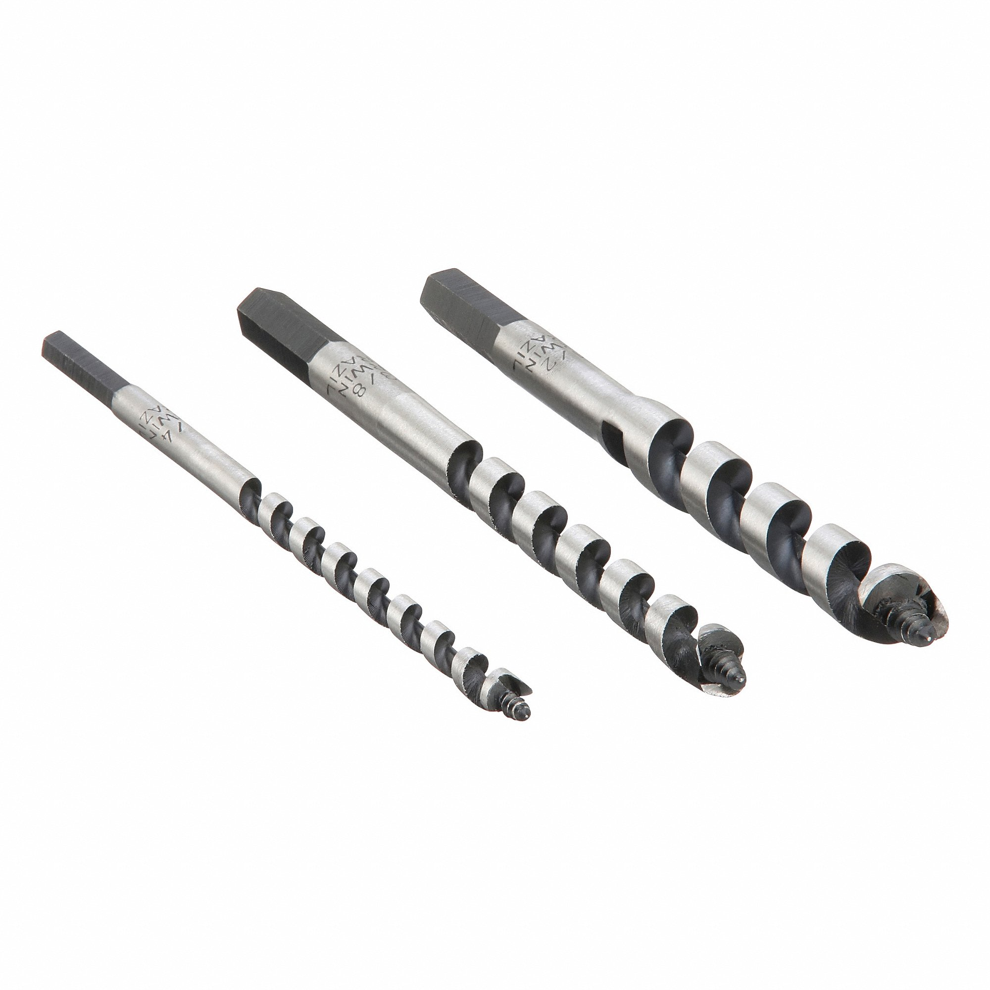 IRWIN INDUSTRIAL TOOLS 49999 Auger Drill Bit Sets, 7 1/2 Inch Length, 3/16 in 5/16 Inch Shank Hex Size | CR4XLC 783YX3