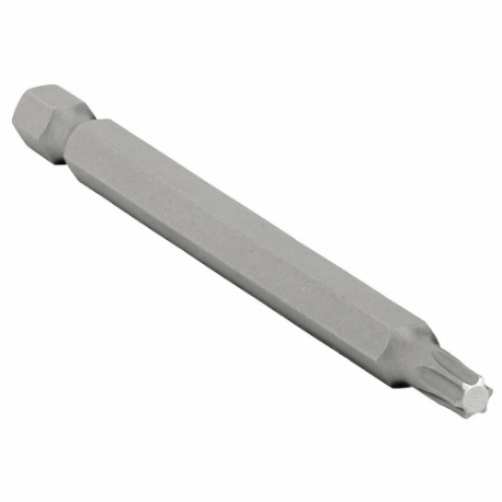 Power Bit, T25 Fastening Tool Tip Size, 3 1/2 Inch Length, 1/4 Inch Hex Shank Size