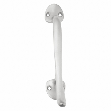 Hands Free Hospital Pull, 8 3/4 Inch Length, 3.5 Inch Projection, Satin Chrome