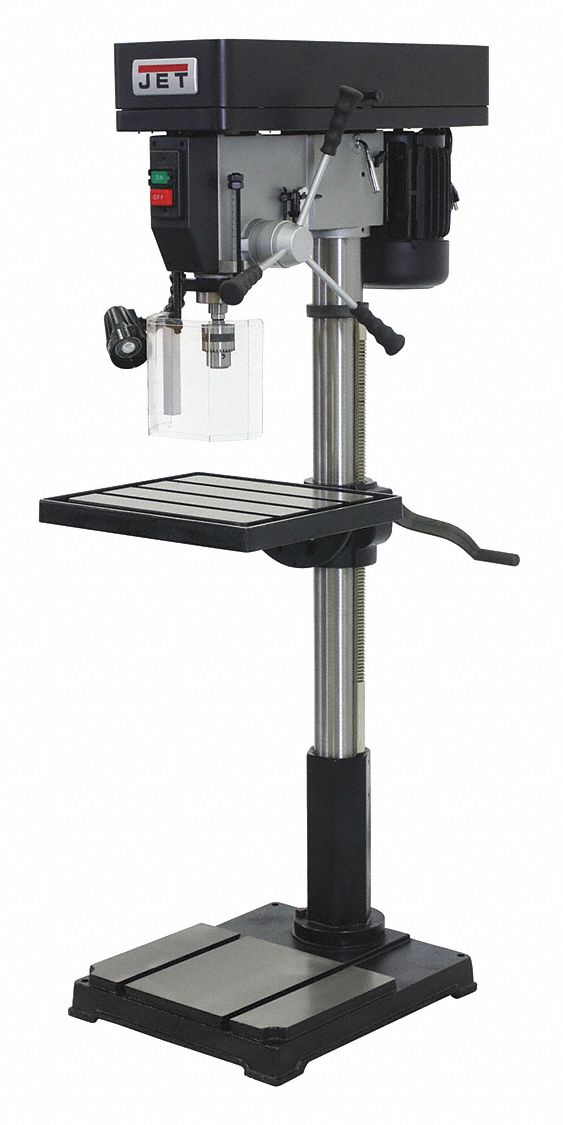 JET TOOLS IDP-22 Floor Drill Press, Belt, Fixed, 175 RPM 3, 050 RPM, 115/230 VAC /SinglePhase | CR4ZRD 49LX96