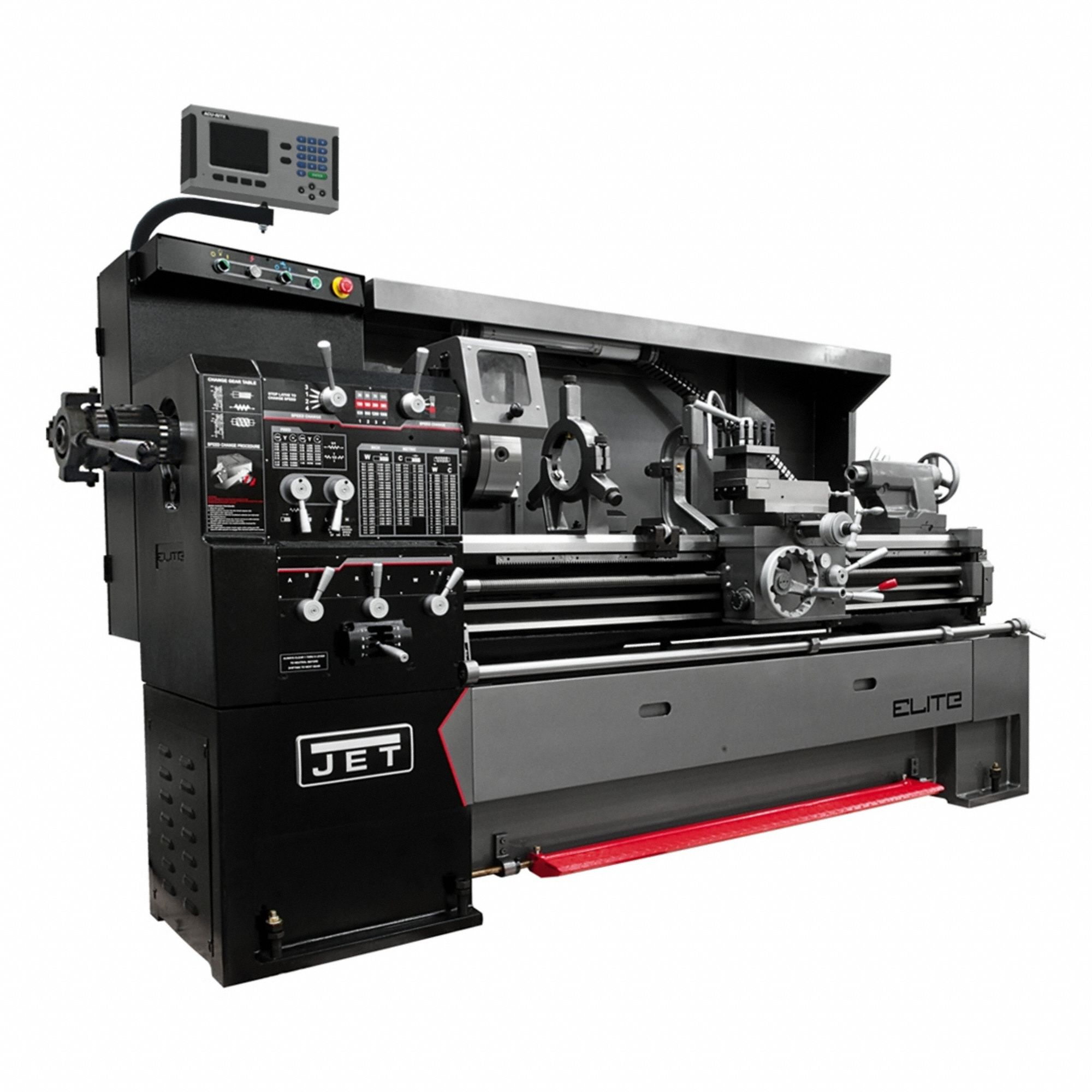 JET ELITE 892506 Lathe, Turning, 17 Inch X 40 Inch, 3 1/8 Inch Spindle Bore, D1-6 Camlock, 1800 Rpm | CR4ZQH 20UT35