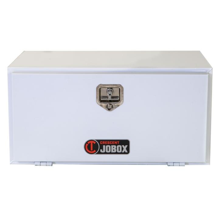 Underbed Box, 36 x 16 x 14 Inch Size, White, Steel
