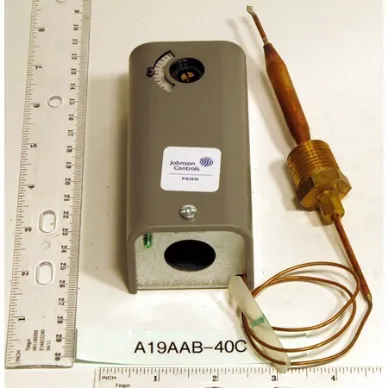 Remote Bulb Temp Control, 12In Cap