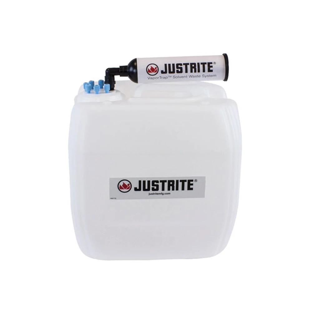 JUSTRITE 12838 Carboy With Filter, Hdpe, 13.5L, 70 Cap, 6 x 1/8 Inch Size | CD8DKT