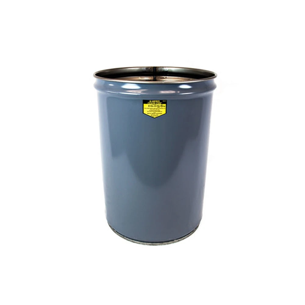 JUSTRITE 26001 Waste Receptacle, Metal, 20-1/4 Inch Height, Gray | AA6QVM 14N860