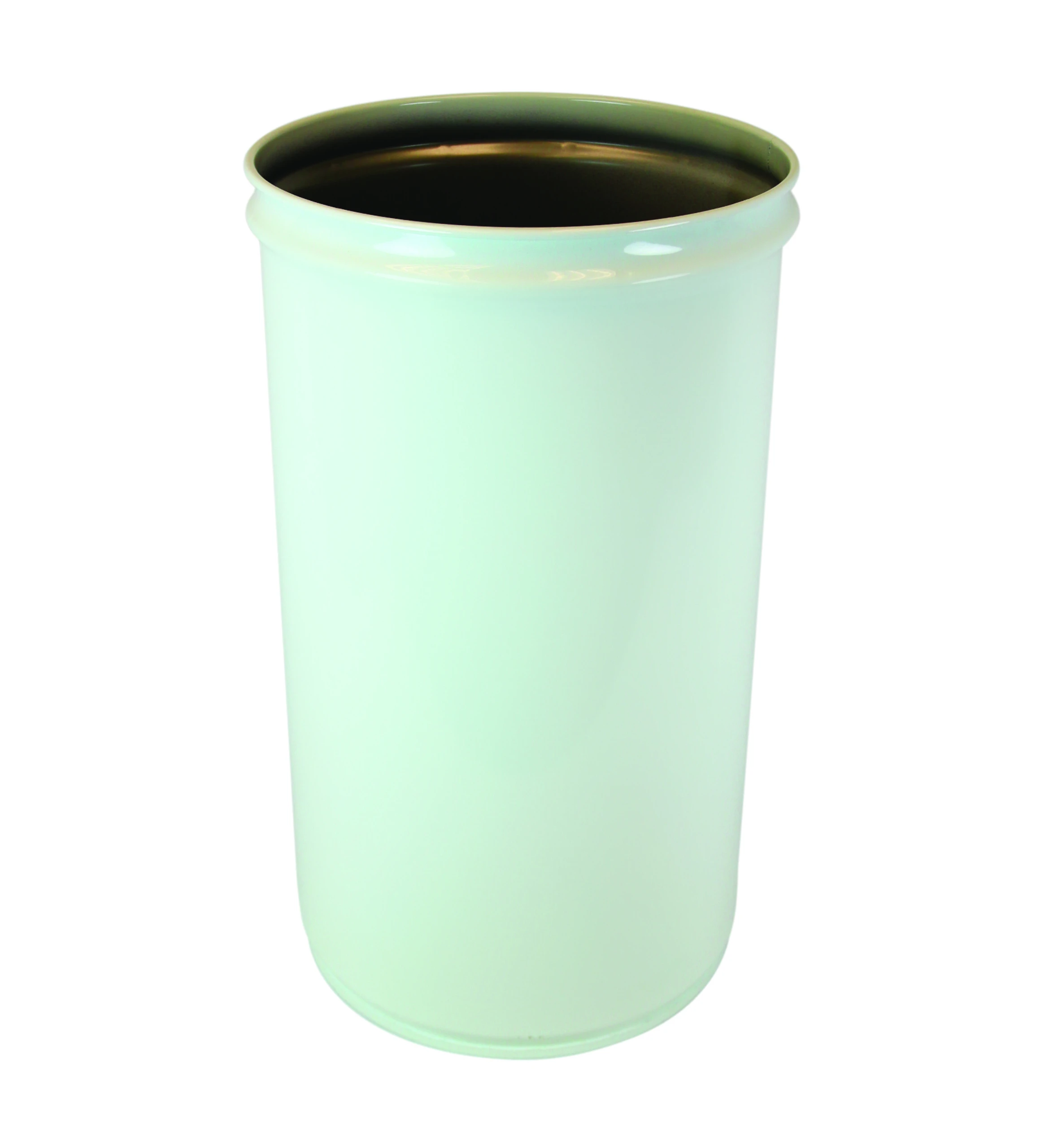 JUSTRITE 26014W Waste Receptacle, Safety Drum Can only, Metal, 29 Inch Height, White | AA6QVT 14N865