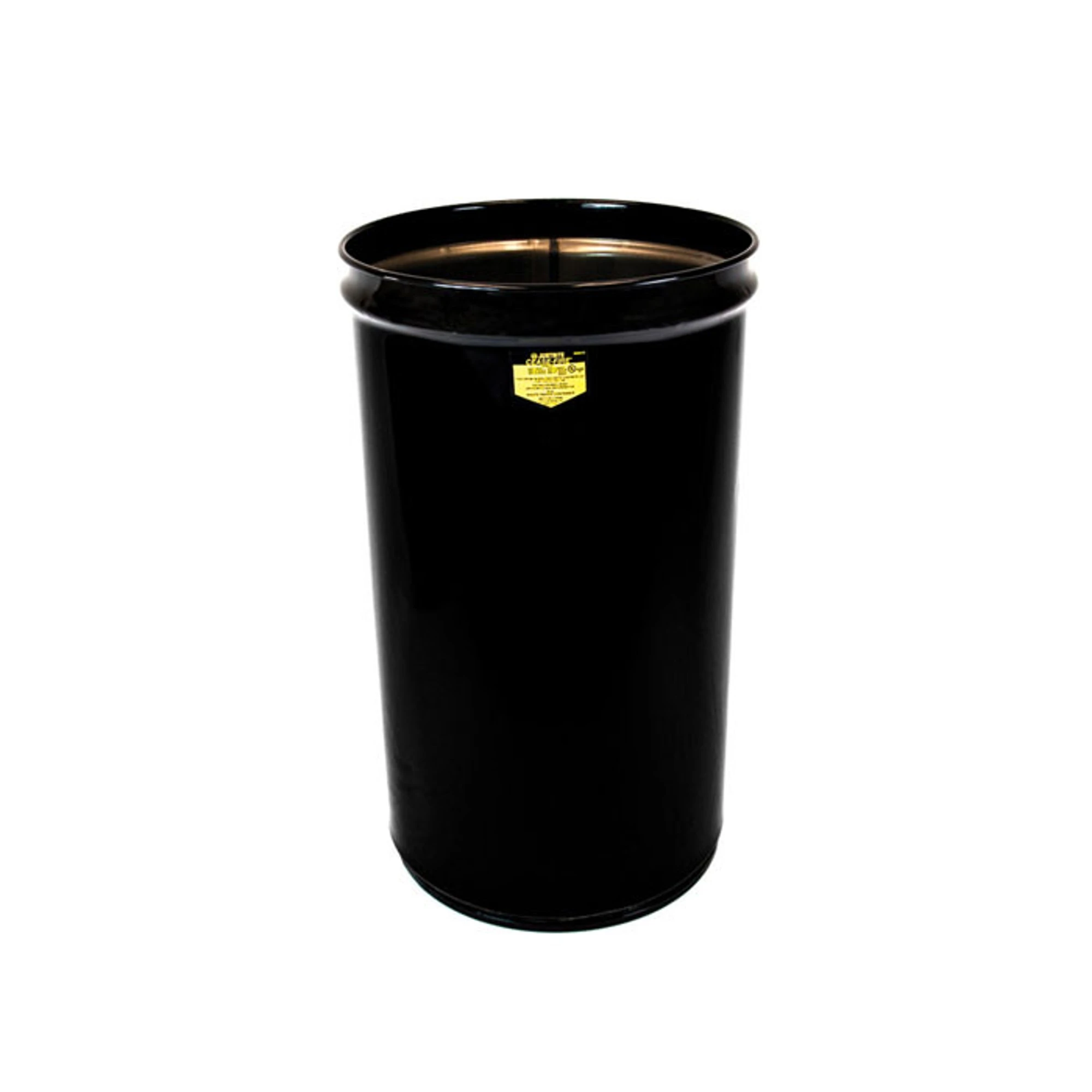 JUSTRITE 26040K Waste Receptacle, Safety Drum Can only, 4-1/2 Gallon, Metal, Black | AA6QVV 14N867