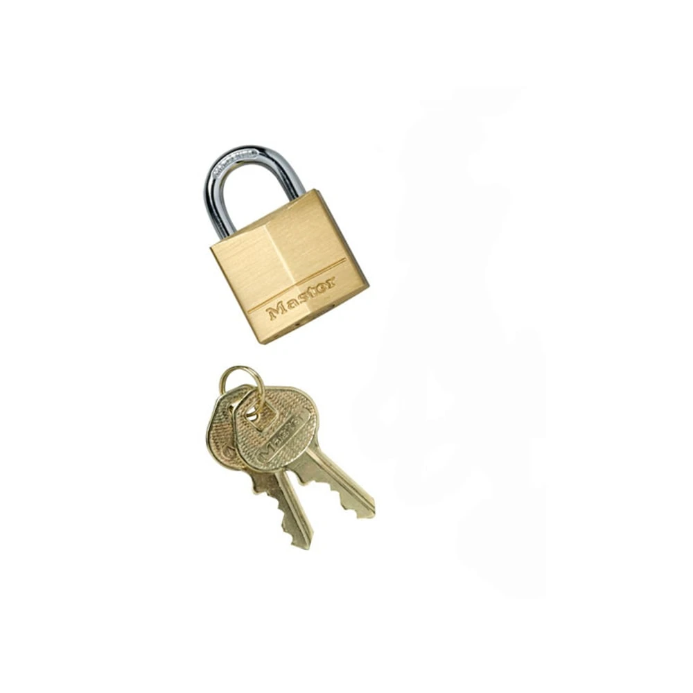 Keyed Padlock, Brass