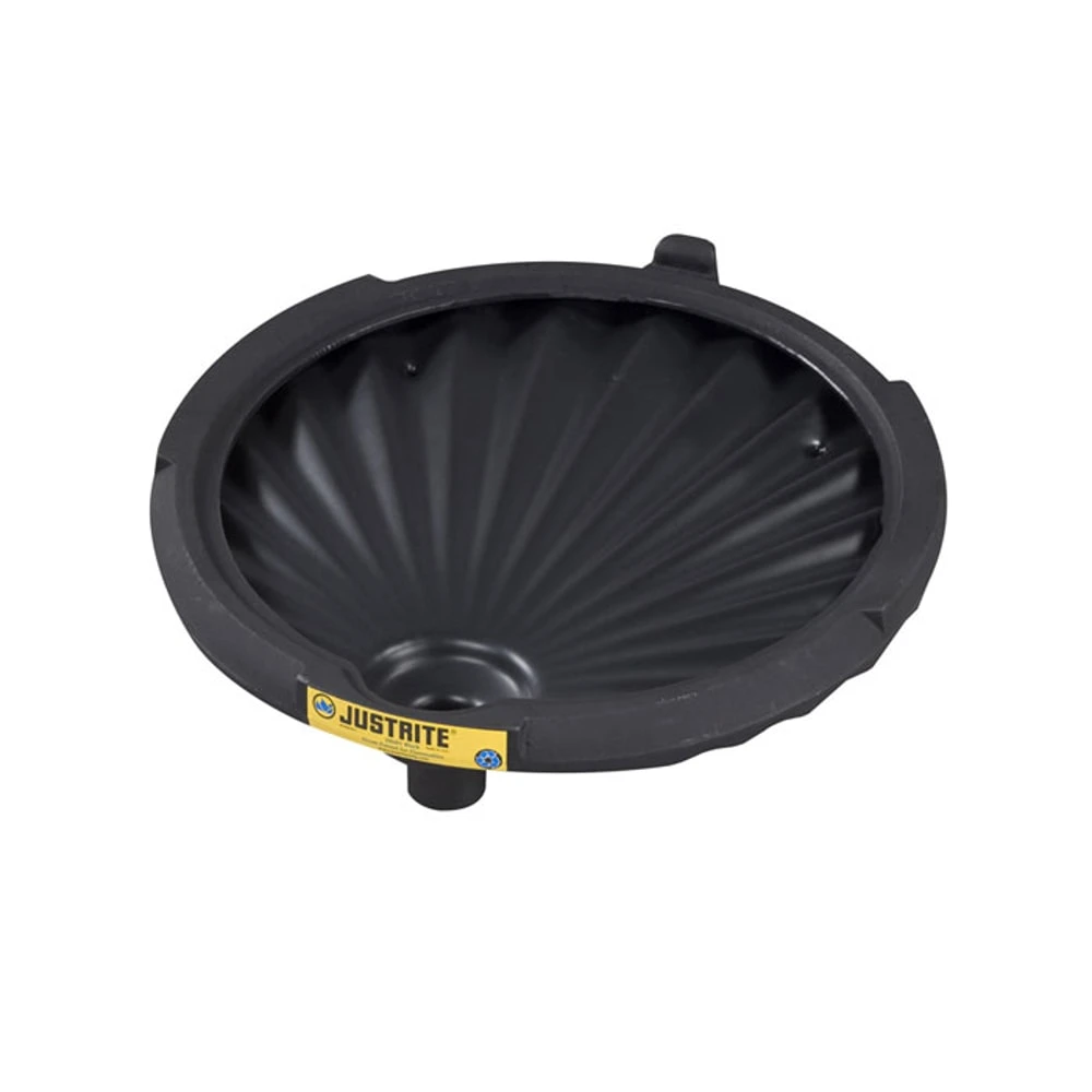 JUSTRITE 28680 Drum Funnel, Nonflammable | AE4MGH JEN28680BL