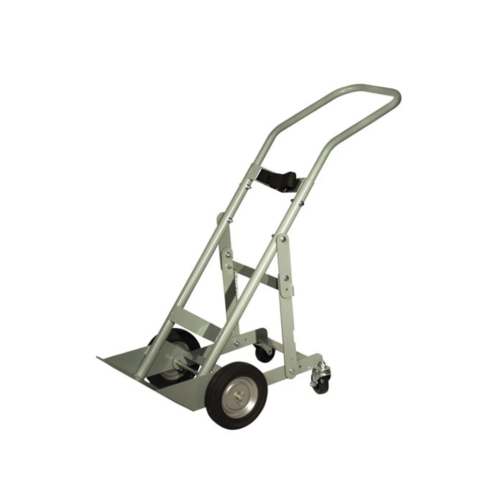JUSTRITE 35004 Gas Cylinder Hand Truck, 1 Cylinder, 8 Inch Semi-Pneumatic Wheels, 4 Wheels | CD8DCJ