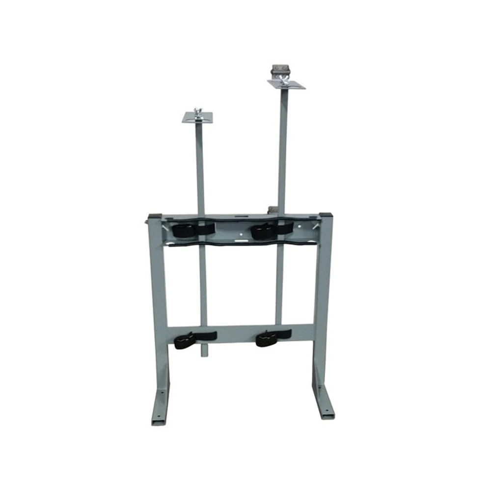 JUSTRITE 35292 Gas Cylinder Stand, 2 Cylinder, Lockpost, Steel | CD8DGB