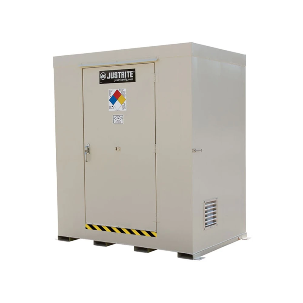 JUSTRITE 911061 Non Combustible Outer Safety Locker With Explosion Relief, 6 Drum | CD8CZL