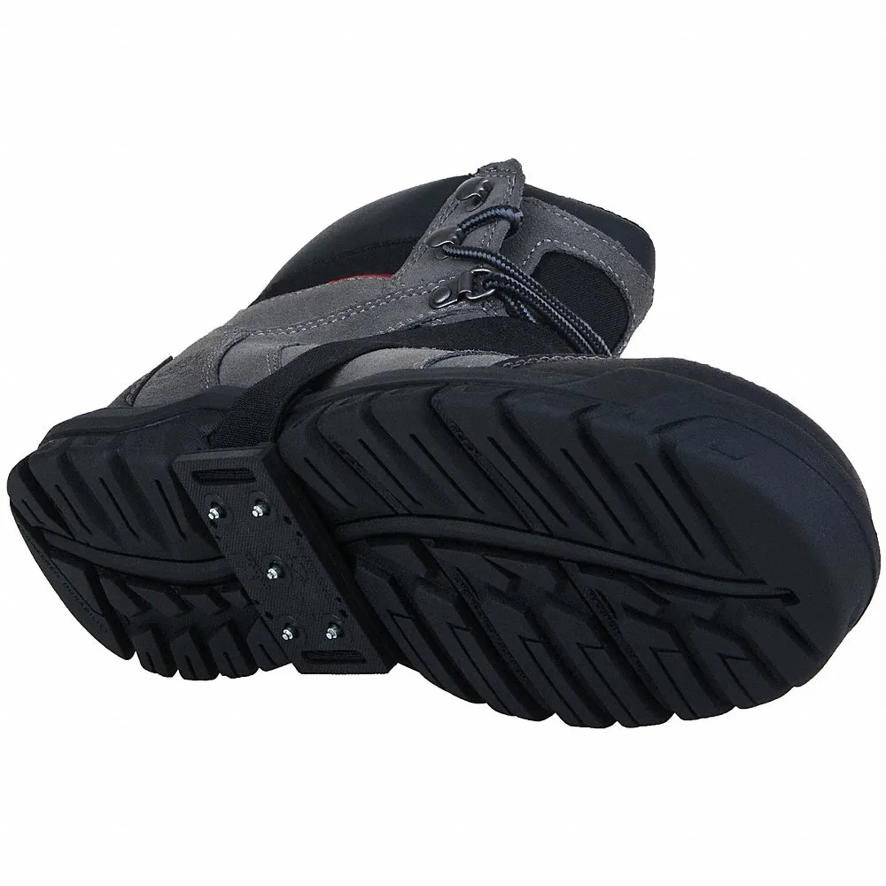 Ice Cleat, Low-Profile Black Strap, Mid Sole