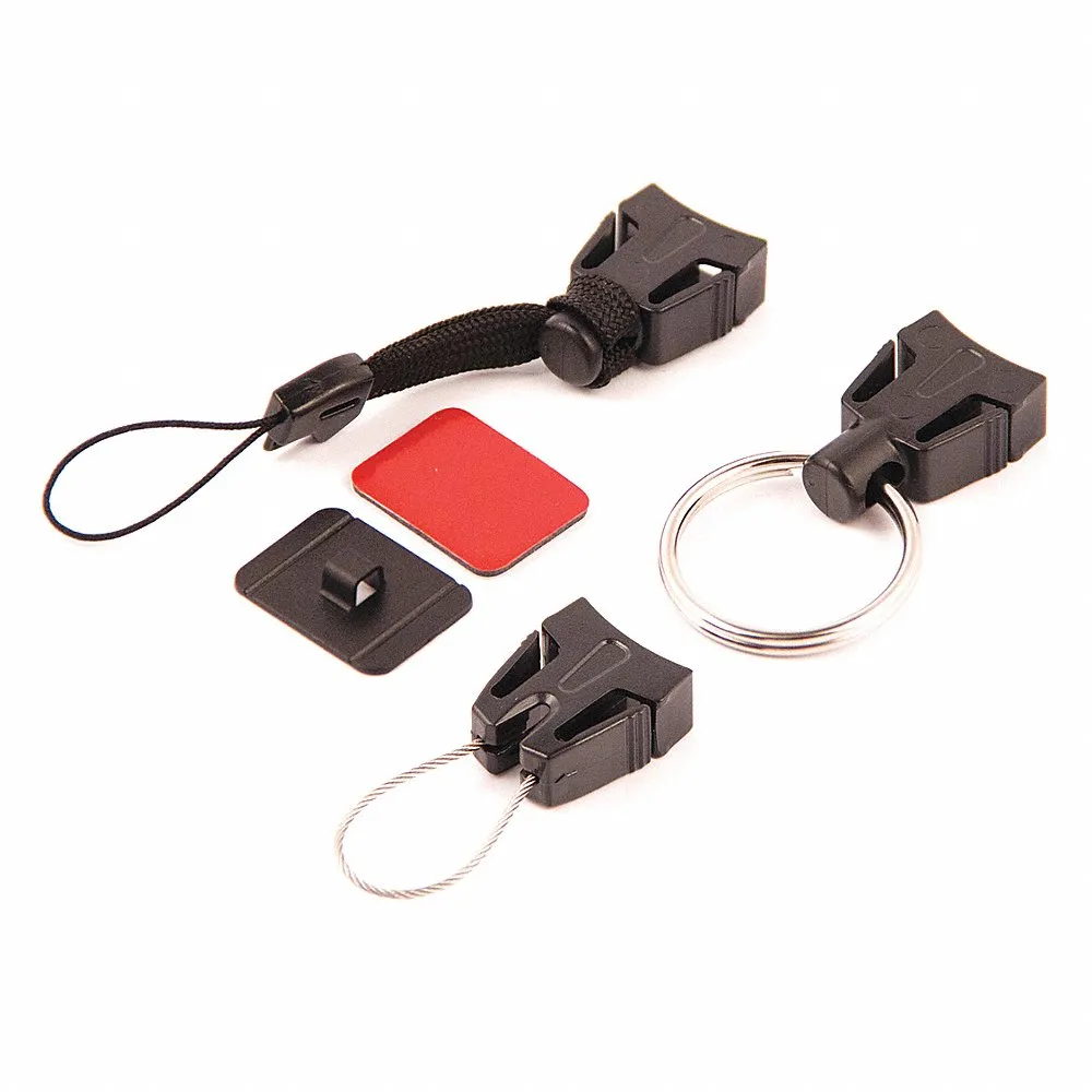 Key Reel Accessory Kit, Palstic, Black