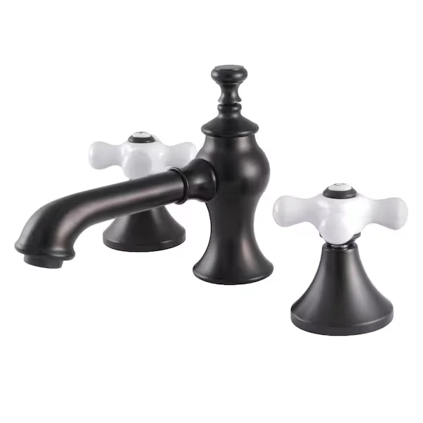 KC7065PX Vintage 8 Inch Widespread Bathroom Faucet, Oil Rubbed Bronze