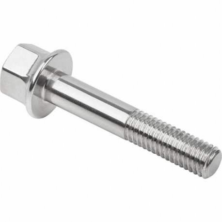 Hygienic USIT Hex Head Screw, Stainless Steel, Partially Threaded, M6, 18 mm Min Thread