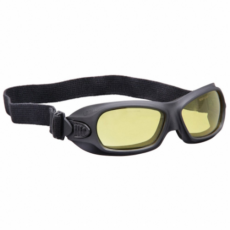 Safety Goggles, Anti-Fog /Anti-Scratch, Ansi Dust/Splash Rating D3/D4, Direct, Black