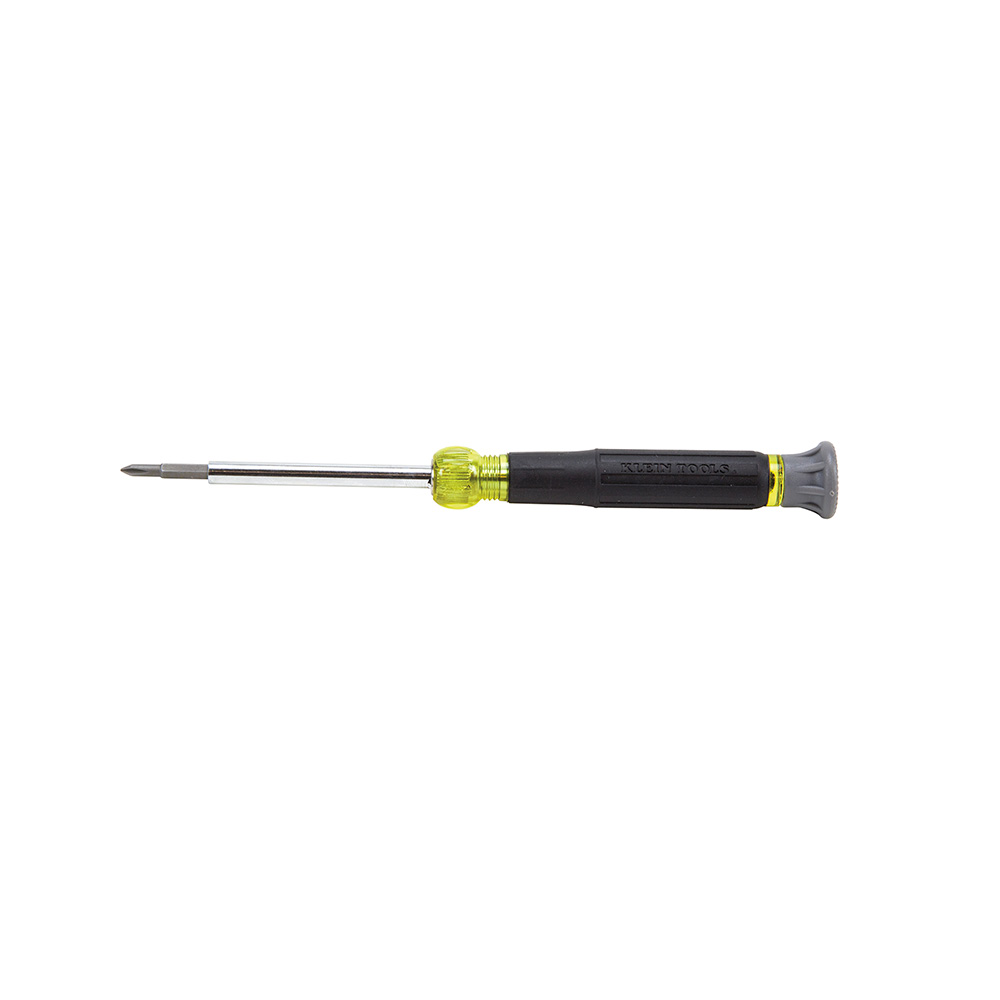 Multi Bit Electronics Screwdriver, 4 In 1, Phillips, Slotted Bits