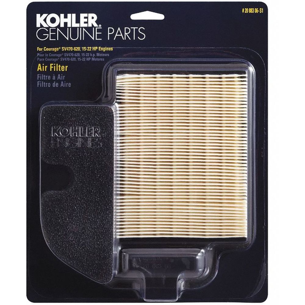 Filtro de aire y elemento KOHLER