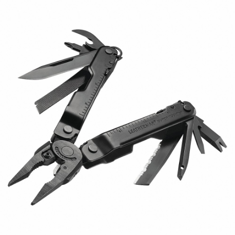 LEATHERMAN 832756 Multi-Tool Plier, Multi-Tool Plier, 19 Tools, 4 1/2 Inch Closed Length, 7 Inch Open Length | CT7JAV 60GX80