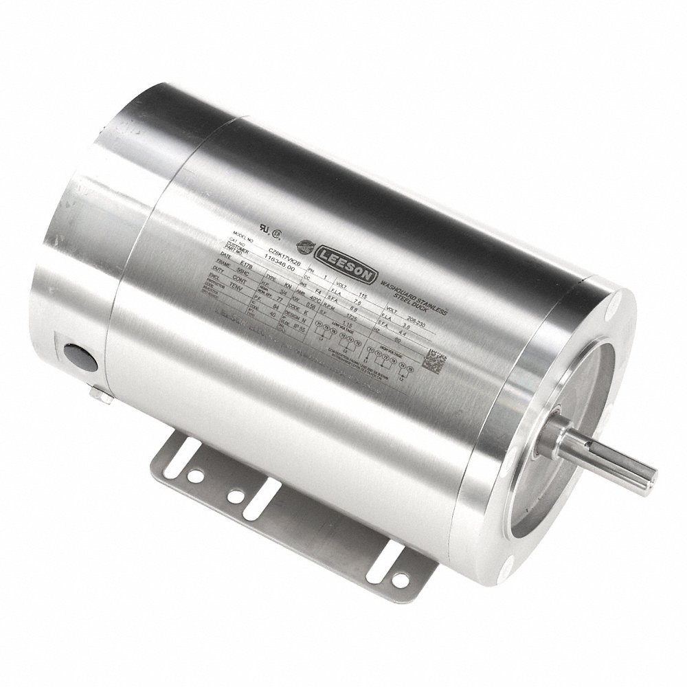 LEESON 116346.00 CZ6K17VK2B Washdown Motor | AJ2QRM CZ6K17VK2B